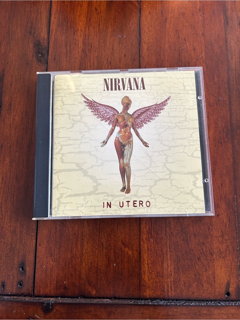 NIRVANA Beige/Cream In Utero CD - Iconic Album Artwork